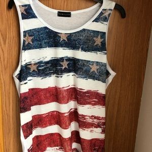 Nobility American Flag Tank Top